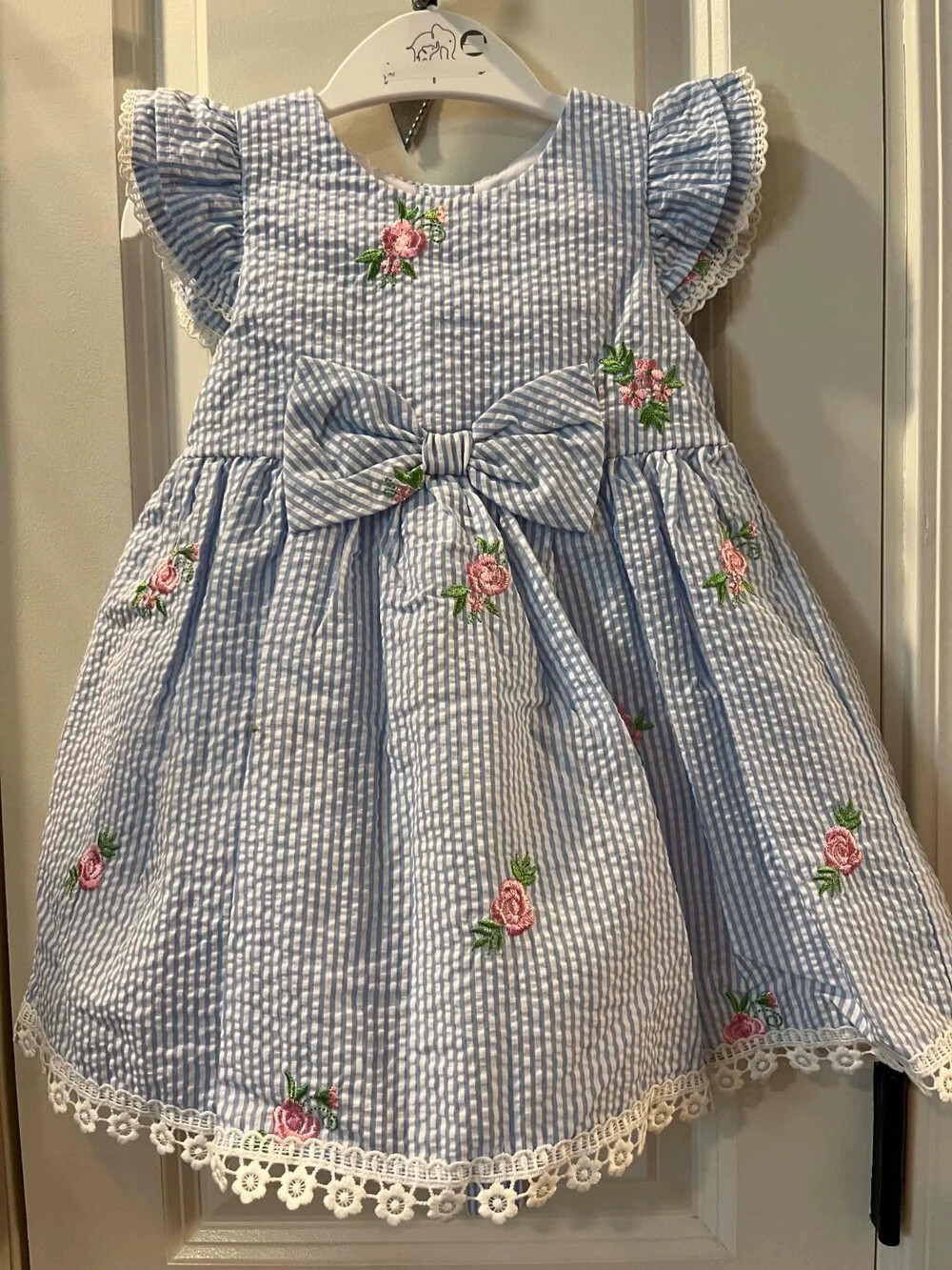 Seersucker Dress